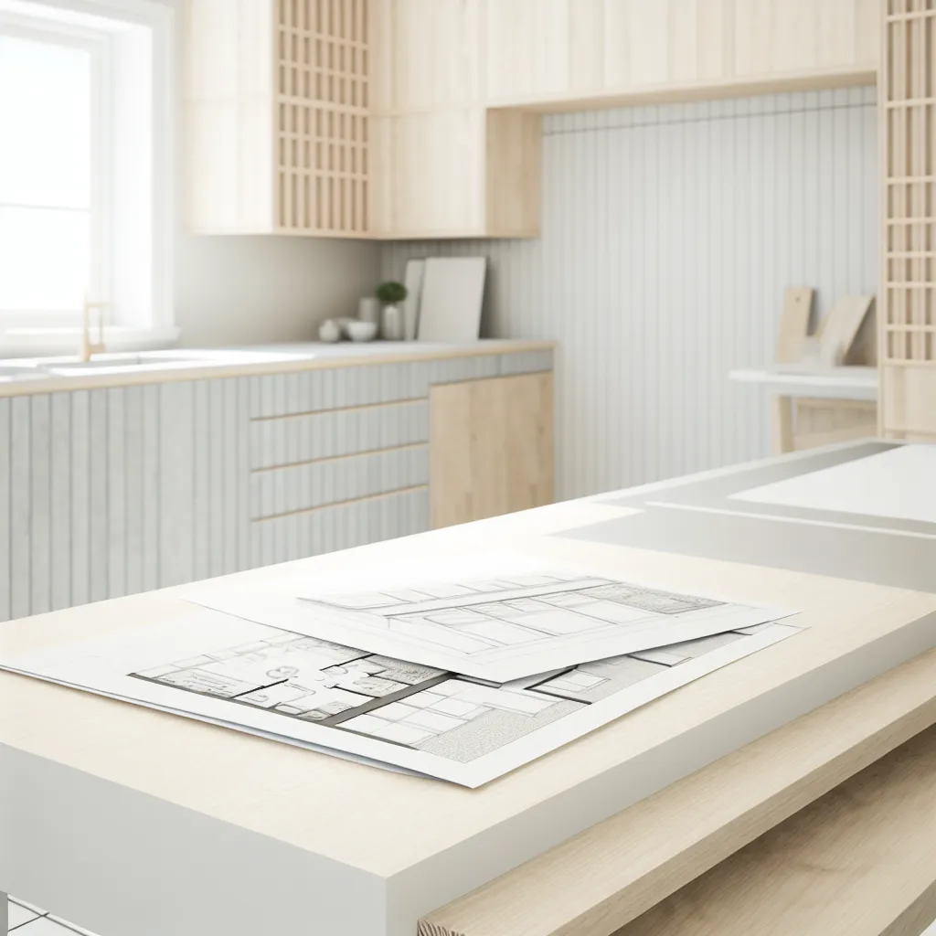 Nordic design studio workspace